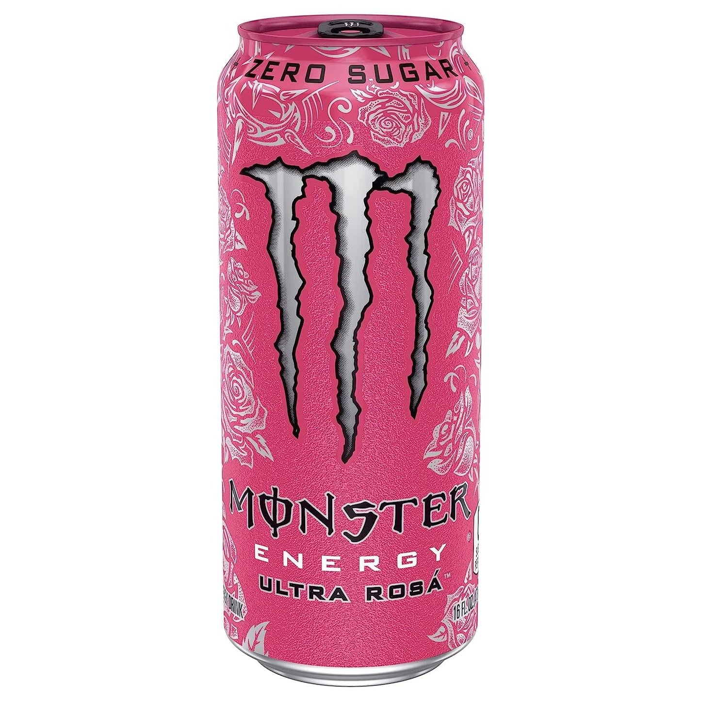 Monster Energy Drink 500 ML, Zero Sugar, Ultra Rosa, Pack of 4