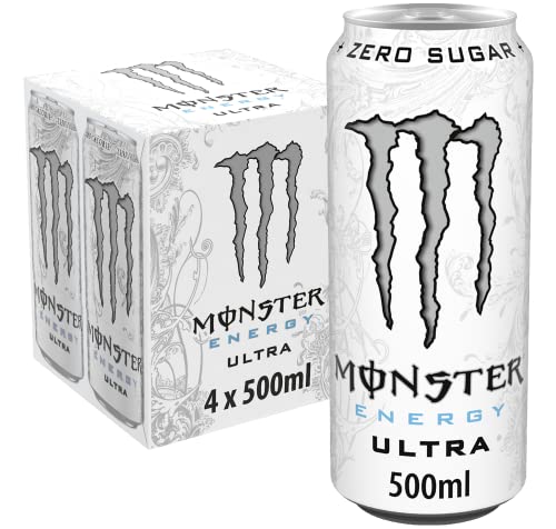 Monster Energy Drink 500 ML, Pacific Punch Flavour , Pack of 4