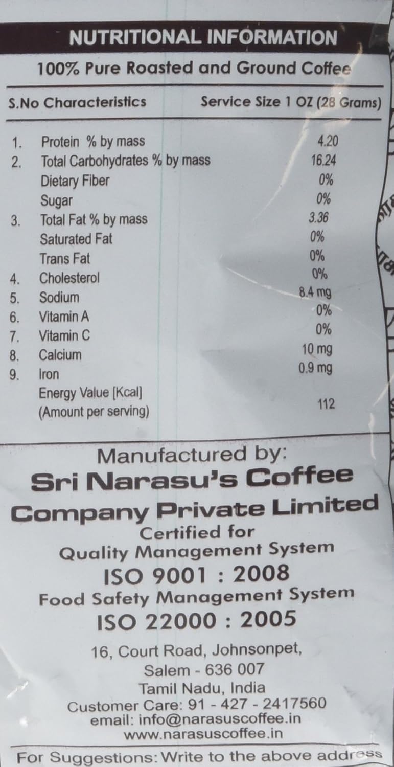 Narasu's Coffee 500 G