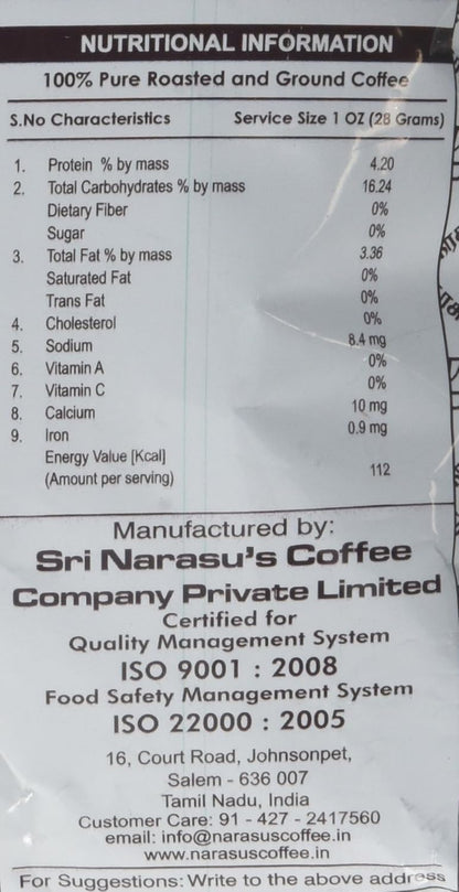 Narasu's Coffee 500 G