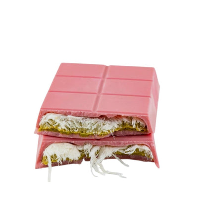 AL Suwissria Angel's Hair Dubai Chocolate with Kunafa & Pistachio Cotton Candy, 200g